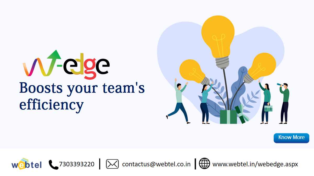 webteldotin's tweet photo. #WebEdge helps in managing day-to-day activities that boost the efficiency & growth
Fill a short form to know more π https://t.co/1Wmrt9GMSQ
#Webtel #ERP #OfficeAutomation #CAOfficeAutomation #CSOfficeAutomation #OfficeManagementTool #RemoteWork #CyberSecurity #DataProtection https://t.co/WqyQfleXDC
