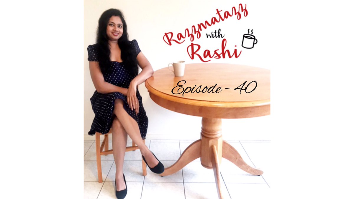 RoyrashiRR's tweet photo. Razzmatazz with Rashi โ๏ธ โค๏ธ
Meet @jainneha86 ๐คฉ
https://t.co/M3XZekU7Pn
Send your wishes on this YouTube video ๐ค
Donโt forget to Like & Comment ๐
& Make your favorite author WIN ๐
#RazzmatazzWithRashi
@Blogchatter #BlogchatterEbook
#WritingCommunity #author #books https://t.co/jF75GwkKVH