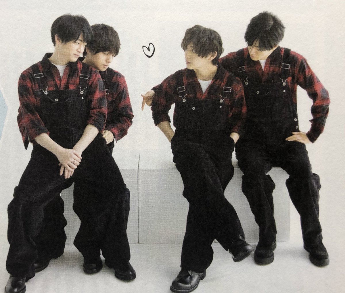 Hey!Say!JUMP sitting/lying on top of eachother - A Thread