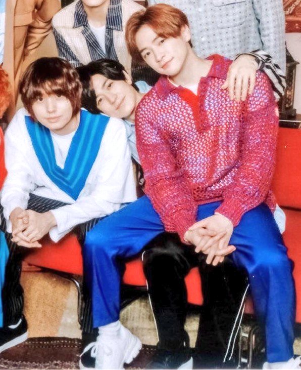 Hey!Say!JUMP sitting/lying on top of eachother - A Thread