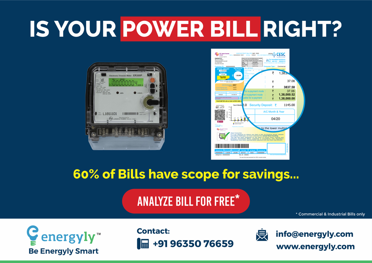Get a Free #ElectricalBillAnalysis and #SaveMoney on your Power Bill Today! Visit: bit.ly/32gvBFi