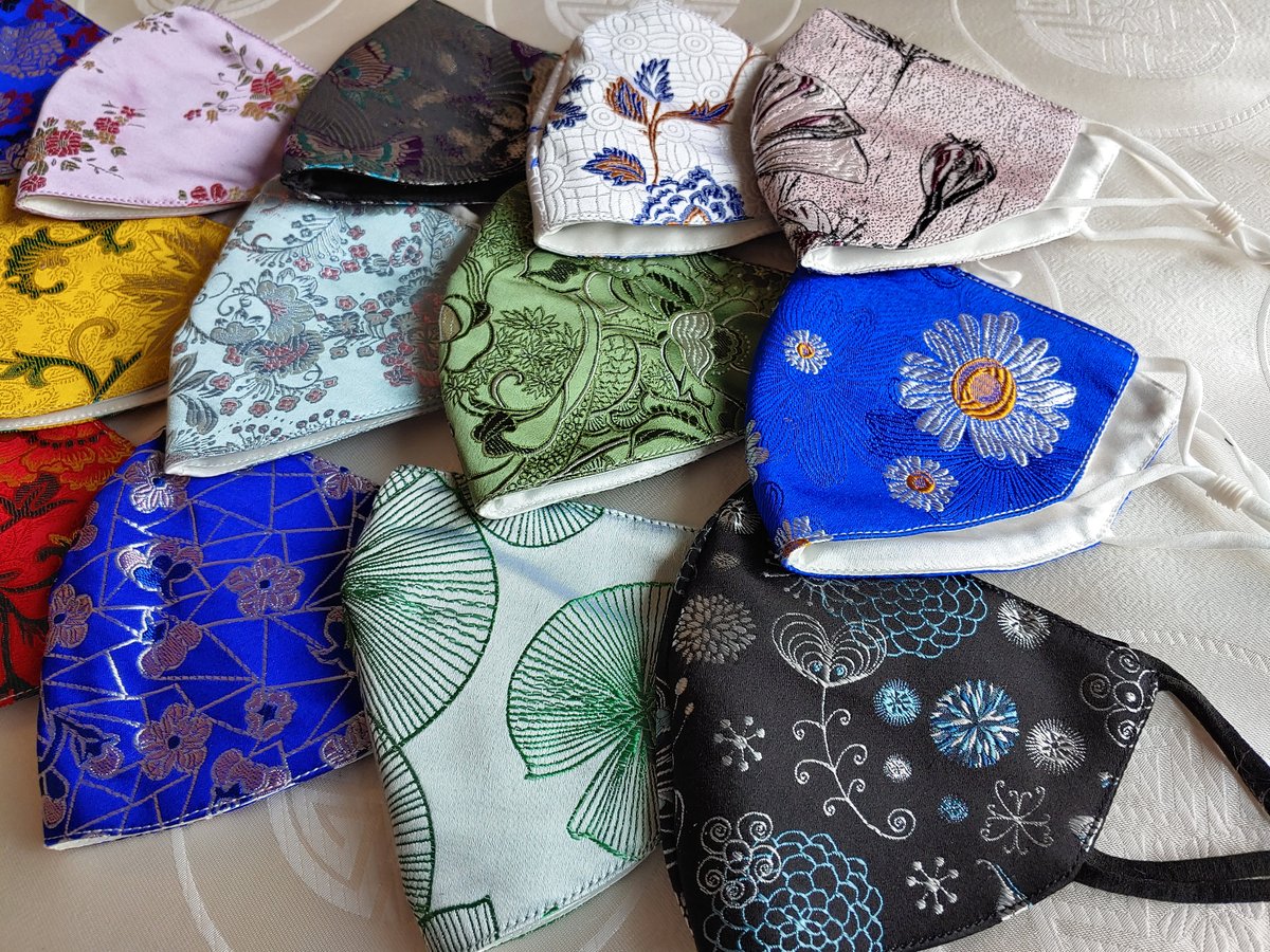 moresilk's tweet photo. Excited to share the latest addition to my #etsy shop: Silk brocade Face Mask Reusable outside shining silk brocade inside layer Super thin silk fabric Comfortable Breathe Adjustable earhook https://t.co/LXpxVgpzY4 #black #purple #elastic #artbrocade https://t.co/GuUQl7dPOw