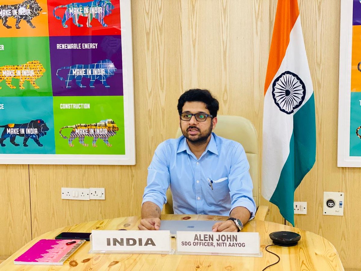 NITIAayog's tweet photo. Partnerships are vital to achieve #GlobalGoals &amp; address common challenges. #NITIAayog has built and strengthened partnerships for #SDGs with State governments, CSOs, and the private sector: SDG officer @alenjsc 

Watch here: https://t.co/tPYq1zv3IT https://t.co/TEkfQPBcW8