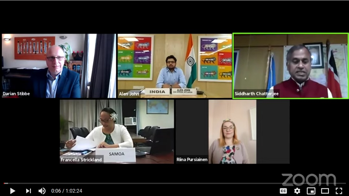 Partnerships are vital to achieve #GlobalGoals &amp; address common challenges. #NITIAayog has built and strengthened partnerships for #SDGs with State governments, CSOs, and the private sector: SDG officer <a href="/alenjsc/">Alen John</a> 

Watch here: youtu.be/3YyyS4qDck8