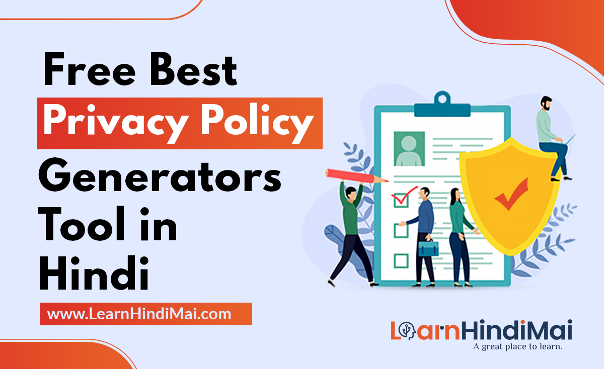 learnhindimai's tweet photo. Free Best Privacy Policy Generators Tools in Hindi - 
Blog or website ke liye Privacy Policy Page kaise banaye !!

Learn more:- https://t.co/FdVWrkNgSl

#learnhindime #learnhindimai #privacy
#wordpress #blogger
#blogging
#learnhindime #learnhidimai https://t.co/mJTqBuscBS