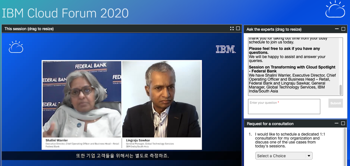 Chaitu07me's tweet photo. Digital Journey of @FederalBankLtd - Join the #CloudForum2020 to listen conversation between Shalini Warrier, Executive Director, Federal Bank and @Lingu_Sawkar  #cloud #Data #AI https://t.co/VT2XSCFv2q https://t.co/sKD0mQKiDZ