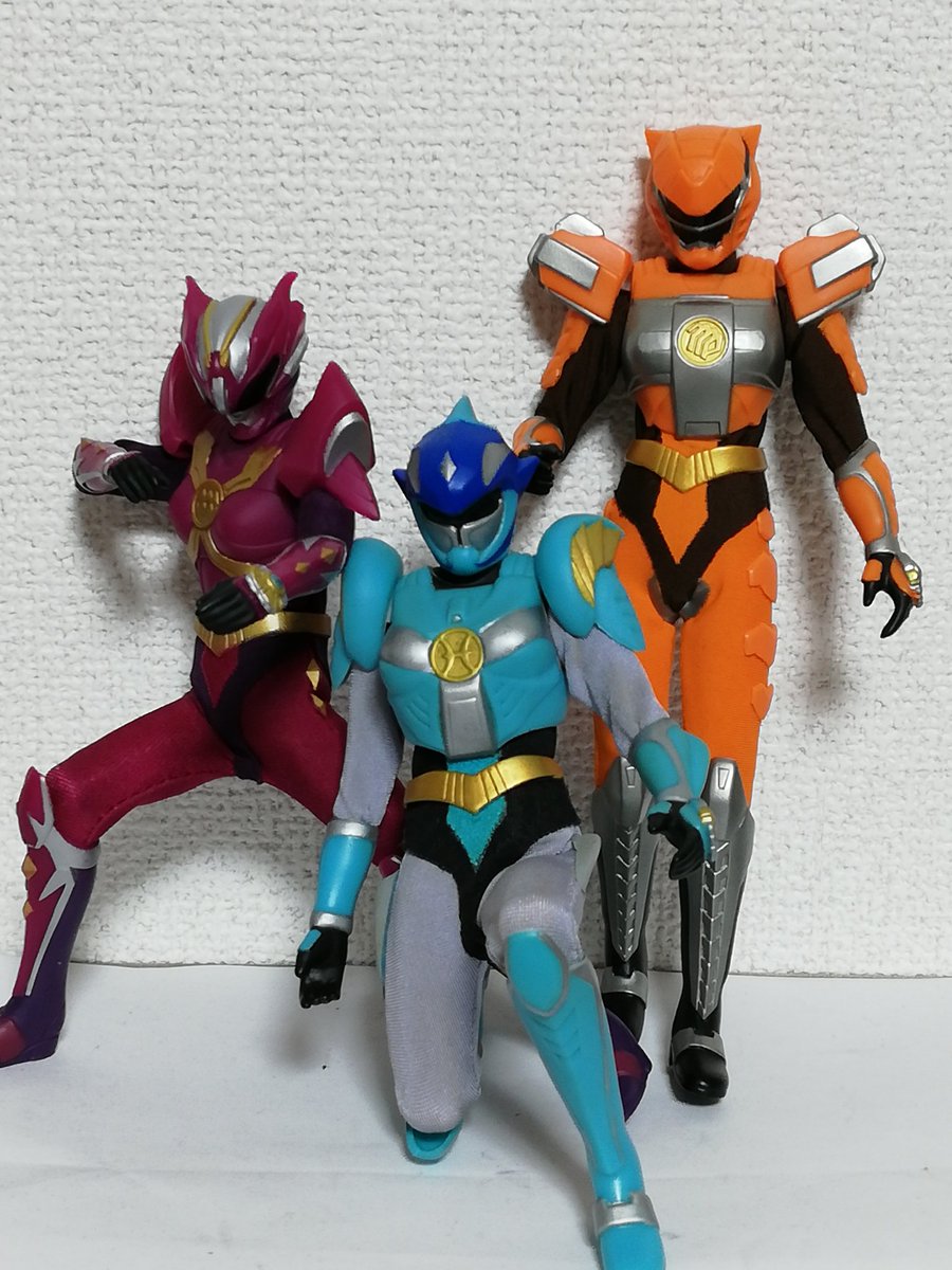 グランセイザー、ソフビ改造7人目磯山さやかが変身前を演じてた