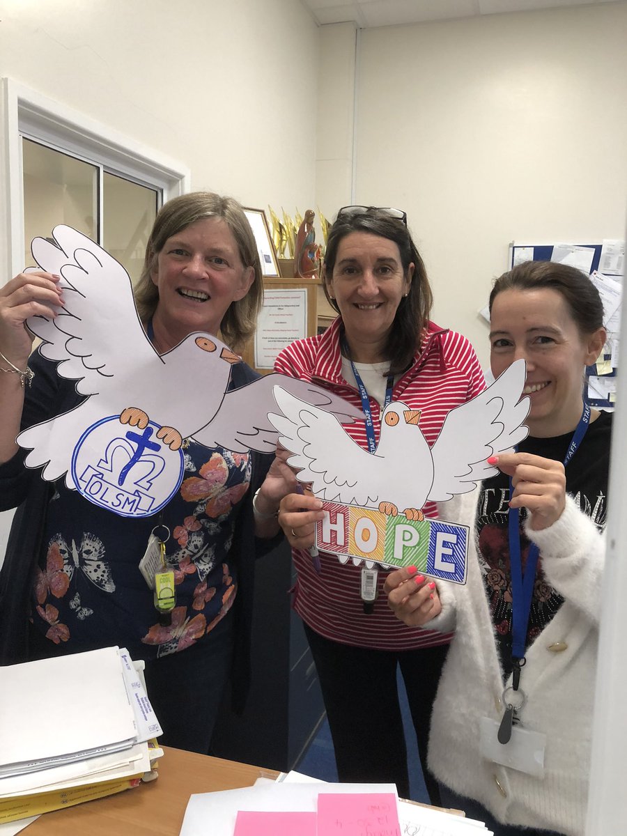 DovesofH's tweet photo. @OLSMtweeters Our Lady and St Michael's R.C. School

Thanks for supporting #dovesofhope #communitytogether #spreadinghope https://t.co/9uMVC4VI5b