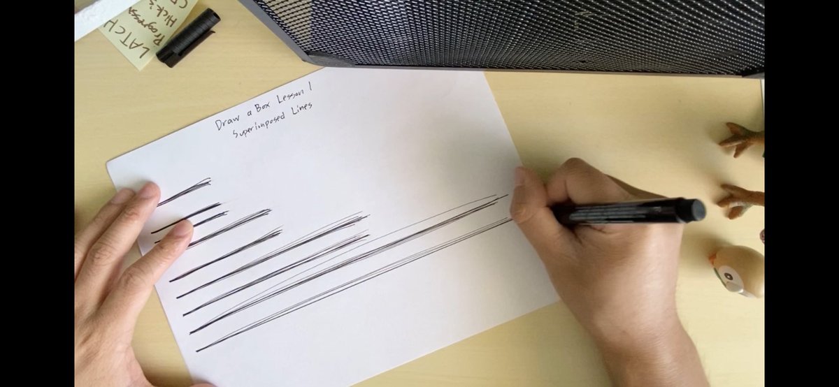 ydanbui's tweet photo. Trying my 3rd attempt at #drawabox and learning to draw. can’t put my finger on what it is, but it feels different this go around. 3rd times the charm? Any else had success with learning to draw recently? https://t.co/SuWJ0SBSsF