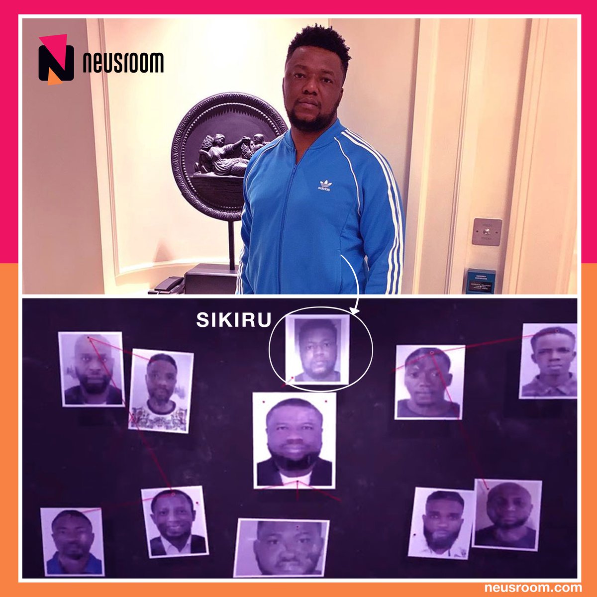 When I checked the photos of the 10 other suspects arrested alongside Hushpuppi, Sikiru’s image appeared conspicuously above Hushpuppi’s head. Who is Sikiru?Sikiru joined Huspuppi in Dubai about two years ago, according to my sources, and has been living with him.