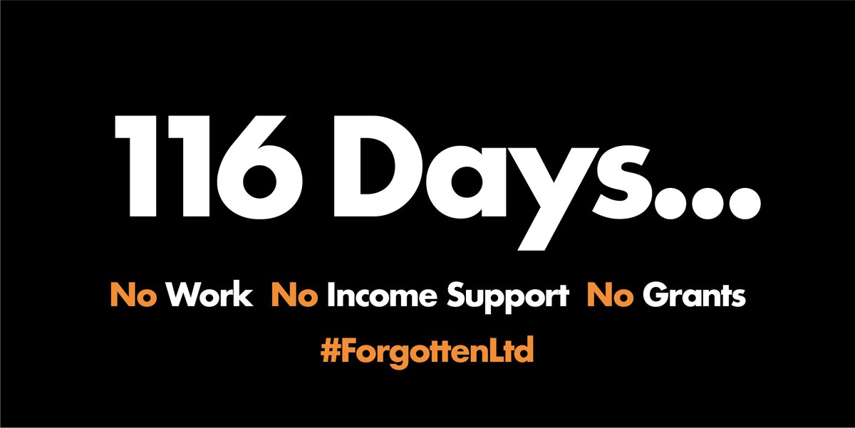 ForgottenLtd's tweet photo. Day 116
No meaningful support from gov - debt is not the answer
#ForgottenLtd small businesses support jobs and local economies and they're struggling
@FelicityBuchan @hbaldwin @JulieMarson
🌐 Join campaign: https://t.co/2f3kHQkzfw
#TheDailyCount #GapsInSupport https://t.co/pGt51wA83w