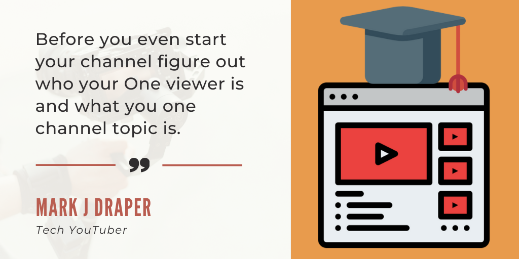 DarrenOdden's tweet image. Want to start a YouTube channel? Established Tech Tuber @markjdraper provides some top tips on how to get started 👉 buff.ly/37Jlz09 

#youtubetips #vloggingtips