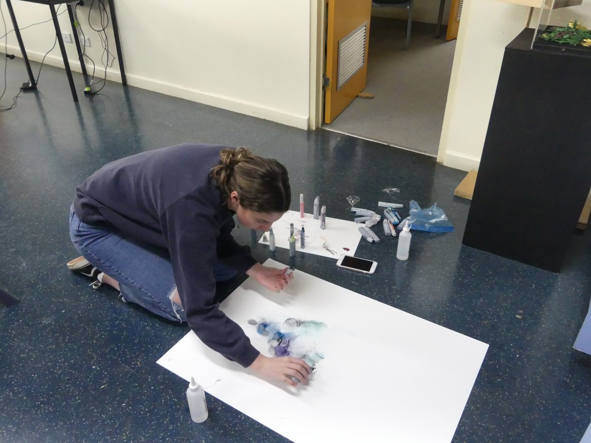 It may be school holidays but our Year 12 students have been working hard to prepare for their HSC exams and major works. We were fortunate enough to capture some of our Art students working on their major works with the support of Ms Boyd.