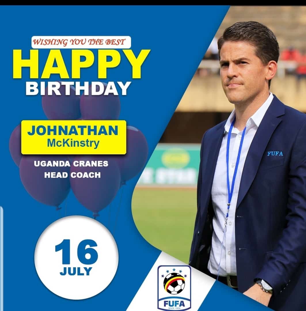 14Mandela's tweet photo. Age with Grace, May this day be great to You Coach(HBD)🎂🎂@johnnymckinstry @UgandaCranes @DavidLumansi @kawowosports @URAFC_Official @UPL https://t.co/TORb8MJ08w