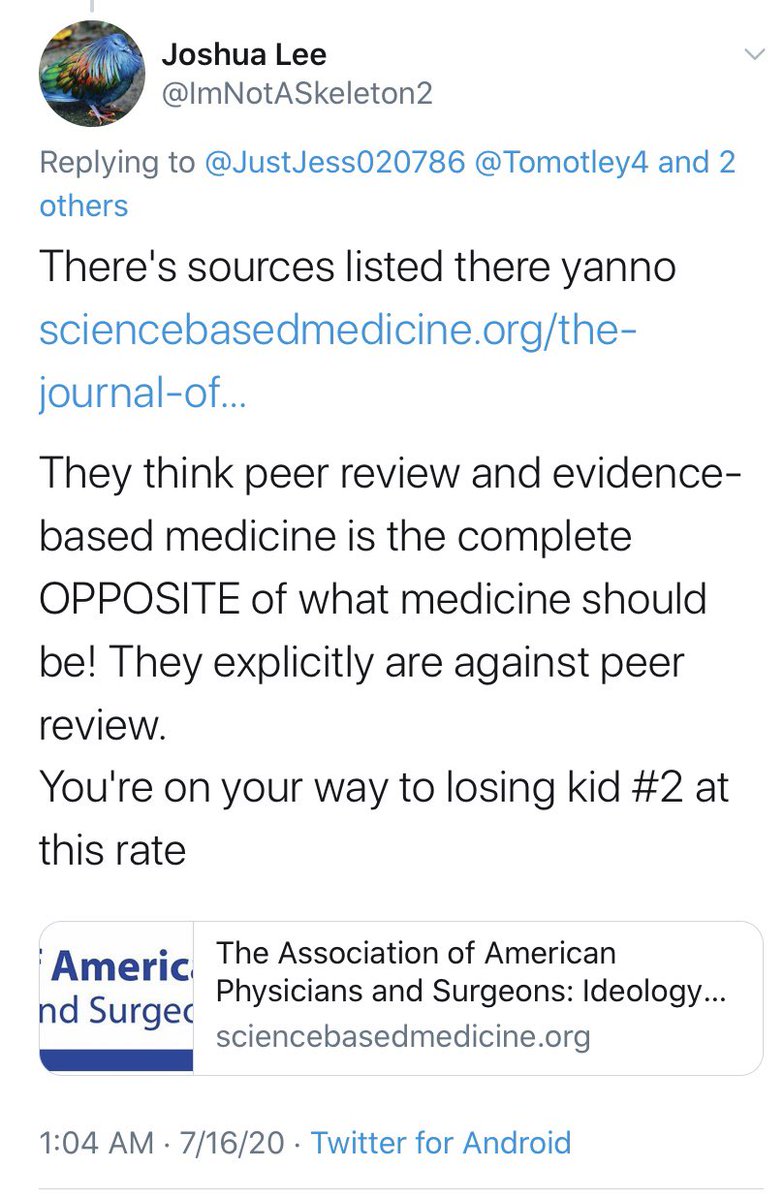 JustJess020786's tweet photo. Decided to share some experts’ analysis of masks tonight on a thread and got attacked by leftists regarding my son dying in utero. I was told I don’t protect my children for some reason, and I was threatened with CPS. Truly, terrible people. https://t.co/81ZnEPLqtD