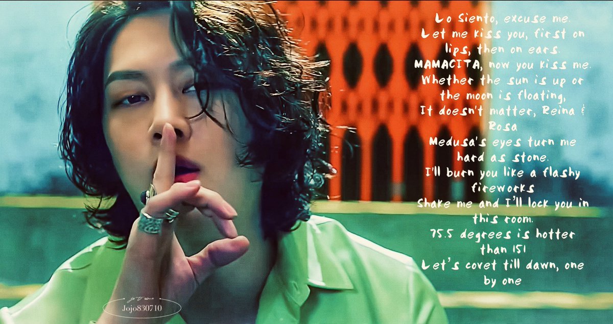 jojo830710's tweet photo. Screenshot edit...with Heechul’s 🔞 rap lyric. 
Translation based on different online versions in both English and Chinese 
Screen shot sourced from Lo Siento official MV...
#Heechul #김희철 #희철 #希澈 #金希澈 #ヒチョル https://t.co/Pvl9gHNzAg