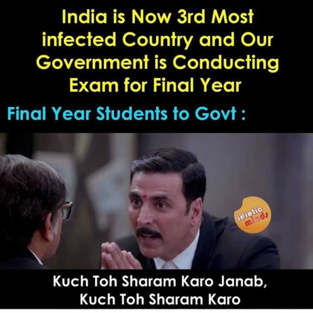 StudentHashtag's tweet photo. #NoExamUGC  #NoExamUGC 
#DrRameshPokhriyalNishank
#Resignrpnishank
#BoycottUGCGuidelines https://t.co/vI36Xdlljl