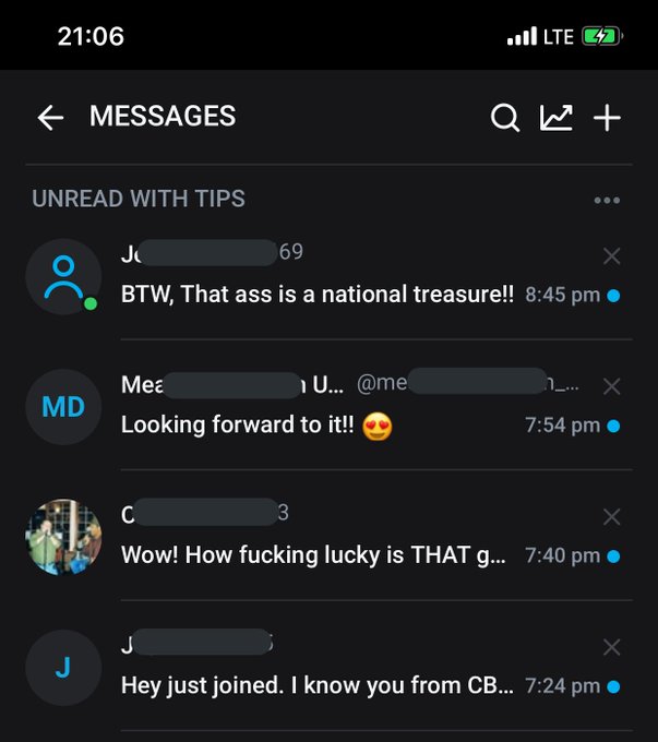 Sent out a few videos of me c*mming in DMs earlier (on onlyfans)  If you join &amp; DIDNT get them, just