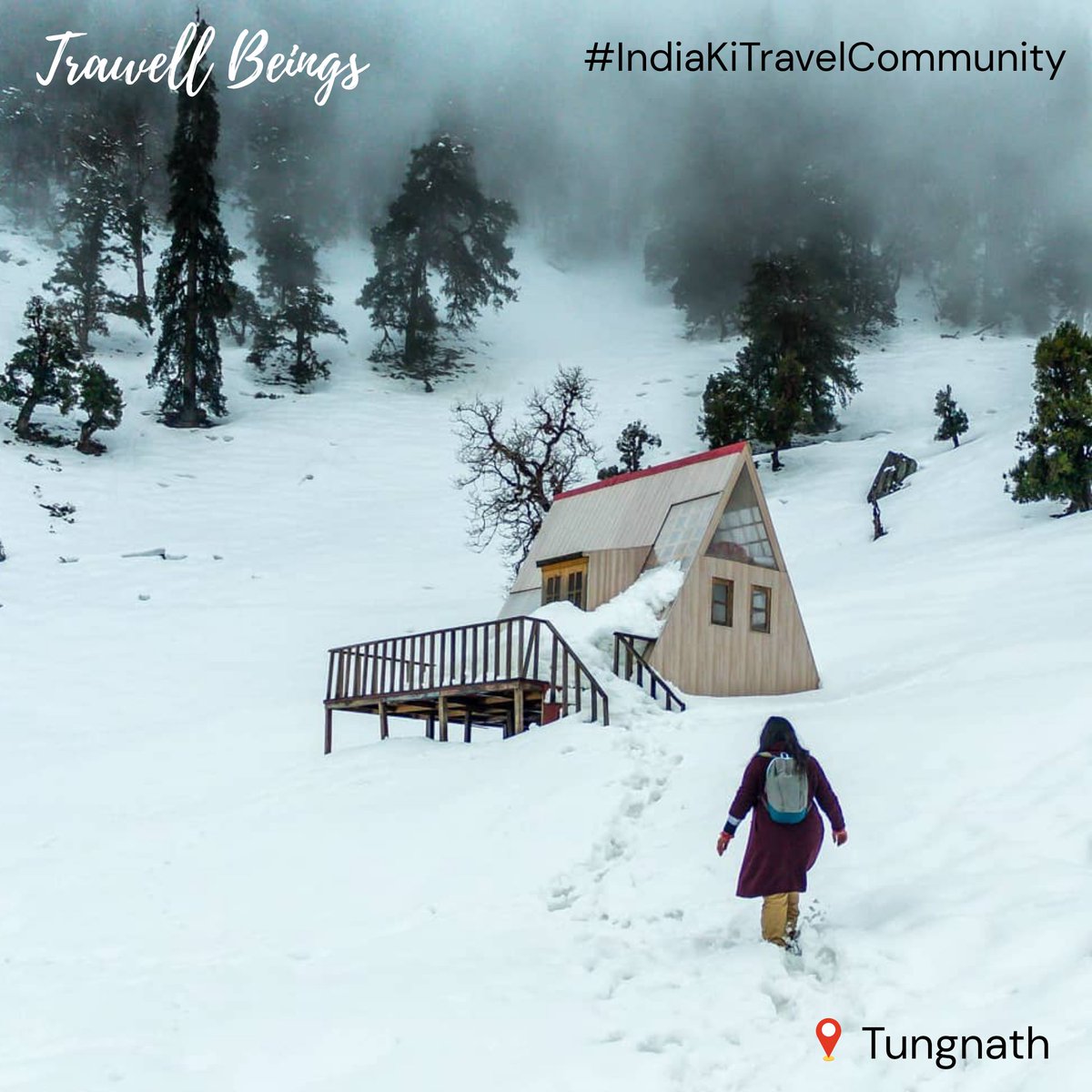 trawellbeings's tweet photo. Chopta-Tungnath is a popular hill station and is famous for its picturesque snow-capped mountains and adventure activities such as skiing, trekking, bird watching and more!

📸 : Rakesh
Stay safe🌸
@trawellbeings
“Reinventing the travel”🍂

#travel #thursdayvibes #thursdaymorning https://t.co/SNMyC74qQE