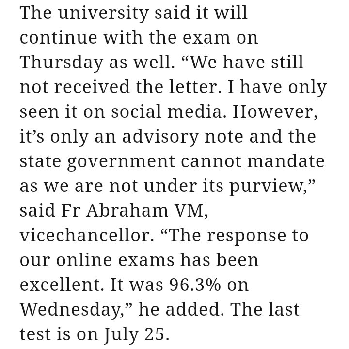 Gigstar154's tweet photo. Are you fucking kidding me?

Source: https://t.co/AMqYSSpOaE

#christuniversity
#christuniversity_cancel_exam https://t.co/ZrAxSTQB5J