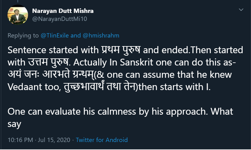 Faulty argumentsBabarnama (Persian original) is in प्रथम पुरुष. It reads "I am Babar' ("Man Babaram")That DOES NOT make Babar the author. Babar could not speak Persian. He wrote the original in Turki. Translation was done AFTER his death.प्रथम पुरुष doesn't make Dara author