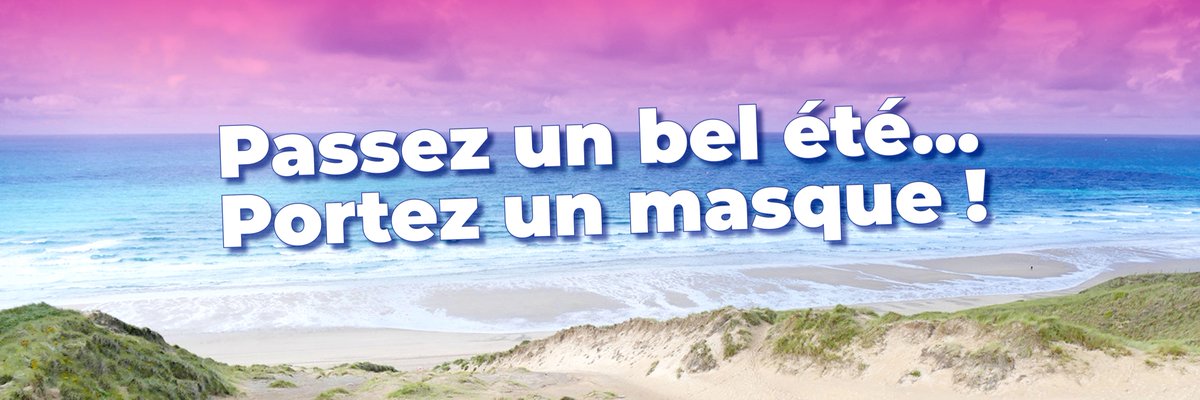 UFR3S_ULille's tweet photo. Nouvelle #bannière !
#santépublique #MonMasqueTeProtège😷🤿
@univ_lille @CHU_Lille @SPostillons 
Excellente journée 🥐☕️ et très bel été à tous ☀️ https://t.co/Bw41uuhEr3