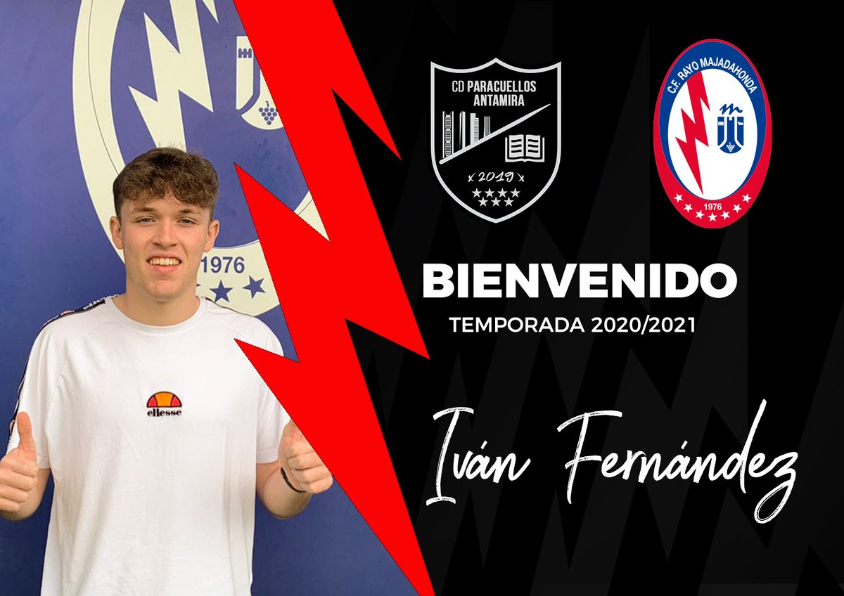 RMajadahonda's tweet photo. ⚡ Iván Fernández, nuevo jugador de nuestro filial CD Paracuellos Antamira. ⚡

✅ #BienvenidoIván

🔗 https://t.co/hJMGFKHqCY

#VamosMiRayo⚡ https://t.co/zyYzvTSD2j