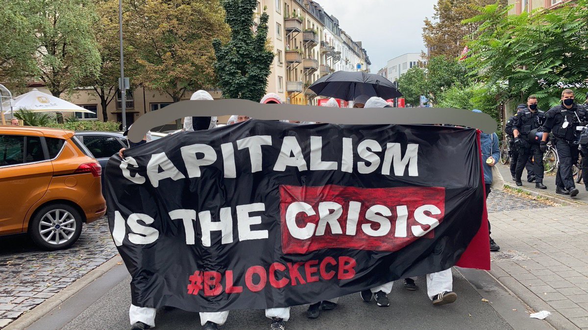 FFF_Frankfurt's tweet photo. Die #BlockECB Sponti darf weiterlaufen! https://t.co/y1BTMP77M8