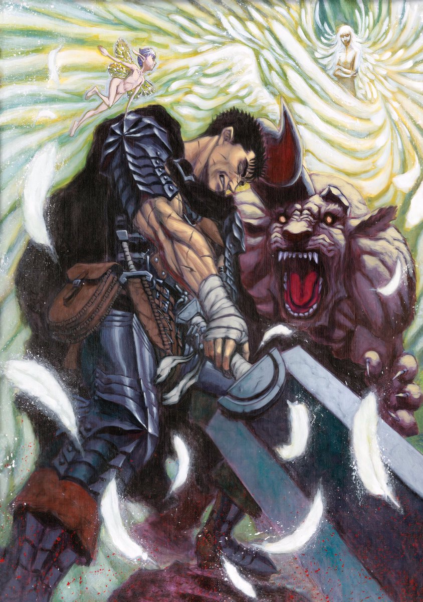 ART] Boushoku no Berserk Vol.5 - Textless Cover : r/LightNovels