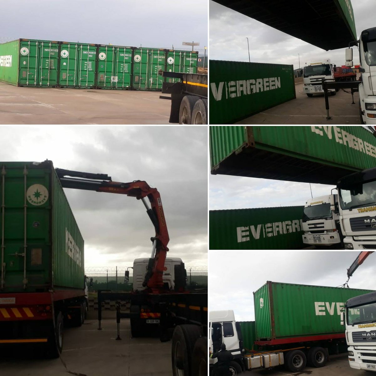 OmegaContainer1's tweet image. 5 x 40' rental units delivered to our client in Umkomaas. A reminder that all rental equipment we provide is cargoworthy, wind &amp;amp; water tight and lockable. Speedy deliveries arranged throughout RSA.  #CONTAINERLEASING #OMEGACONTAINER #container
