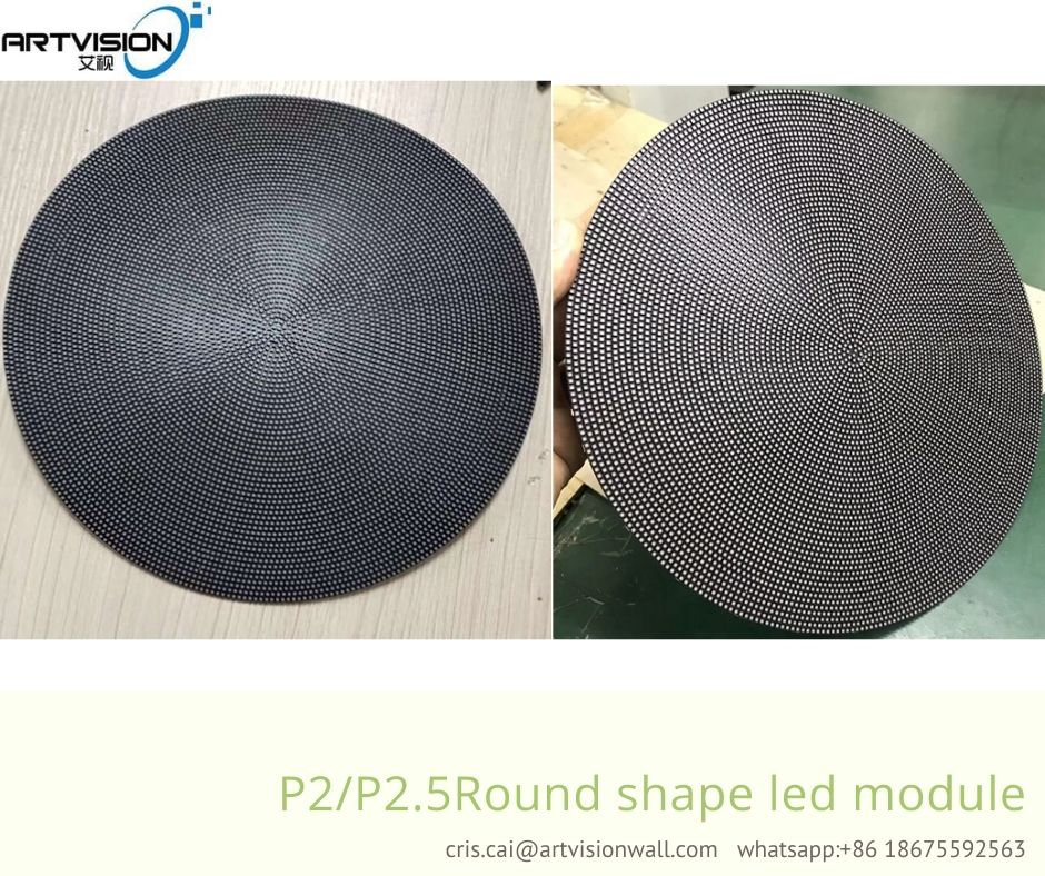 cailifeng20061's tweet image. P2/P2.5 Round shaped/circle led modules
💡diameter:026m&amp;amp;0.5m
💡Hub75 ports 22scan
💡IC:MBI5124 SMD2121
#roundshapeled,#circleleddisplay,#curvedleddisplay,#roundledsign,#roundled,#artvisionwall,#roundledball,#P2LED