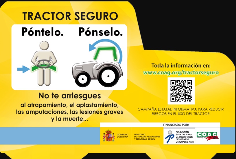 La_COAG's tweet photo. Pues eso. Tan fácil y a la vez tan completo. "Póntelo, Pónselo". No te la juegues con el tractor. #TractorSeguro
Descarga gratis nuestra guía de prevención de riesgos en el sector agrario: https://t.co/WSKaZoZQ5h https://t.co/6pYH2K0T30
