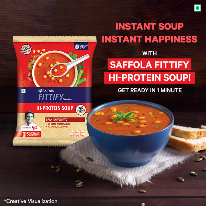 SaffolaFittify's tweet photo. What better way to enjoy the monsoon showers than with a bowl of nutritious soup?
Buy your pack today👉https://t.co/B58RN1mkcw
#SaffolaFittify #HealthierChoices #HiProtein #soup #HealthierChoice #healthiersoup #meal #healthymeals #snacktime #snacks #healthysnacks #healthysnack https://t.co/tBH4v757eV