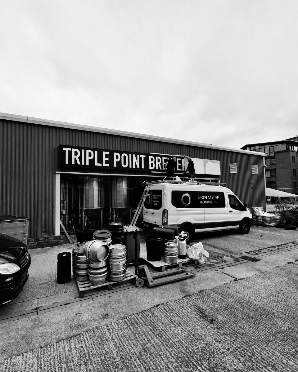 TripPointBrew's tweet photo. #newsignday https://t.co/P6CxlF0wSq
