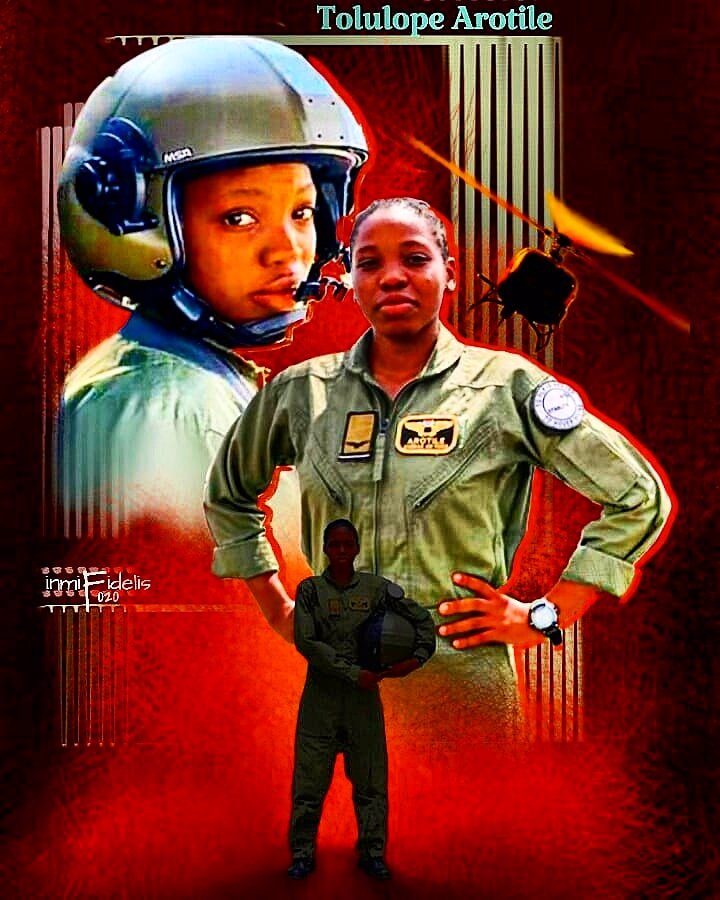 InmiFidelis's tweet photo. Made this as a TRIBUTE to the late air combatant Tolulope Arotile and other fallen soldiers in the world. #OurHeroes @HQNigerianArmy @DefenceInfoNG @usairforce @DeleMomodu @BBCAfrica @CNNAfrica @
#GOAT #listy list #earthquake #morelife #twitterhacked https://t.co/uFpAUOloa0