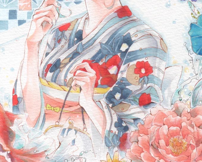 今回描かせて頂いたイラストです!
発色が綺麗すぎるんじゃ〜('ω`)
装飾系が楽しかったです☺️❀❀
#ohuhu 