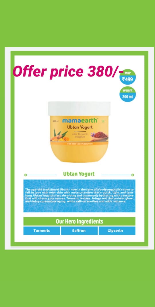 NJ_2405's tweet photo. Complete range of #UbtanProducts by #mamaearth
Use coupon code RSL1MAYWYGLL while purchasing from https://t.co/fzKrbjvMQI https://t.co/P7SKbciMXL