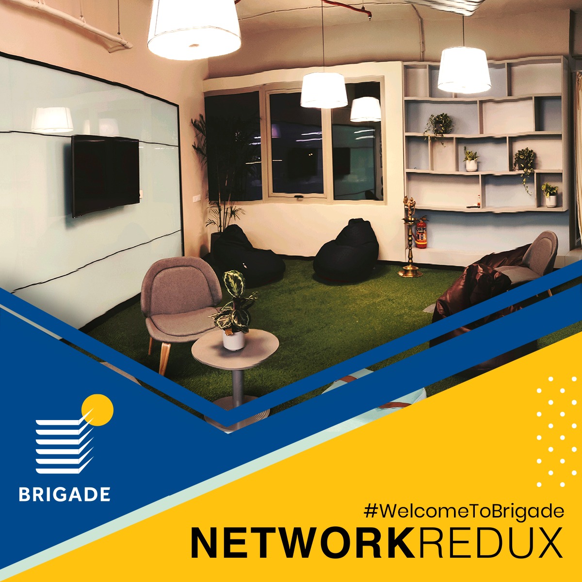 BrigadeWrkspace's tweet photo. We are beyond thrilled to welcome @networkredux to their new and uber-cool work pad at @wtckochi, Infopark. Here's to many more milestones as we embark on this fruitful journey.

#OfficesByBrigade #BuildingPositiveExperiences #NewOffice #WelcomeToBrigade #WorkspacesbyBrigade https://t.co/WzaxO4SZFR