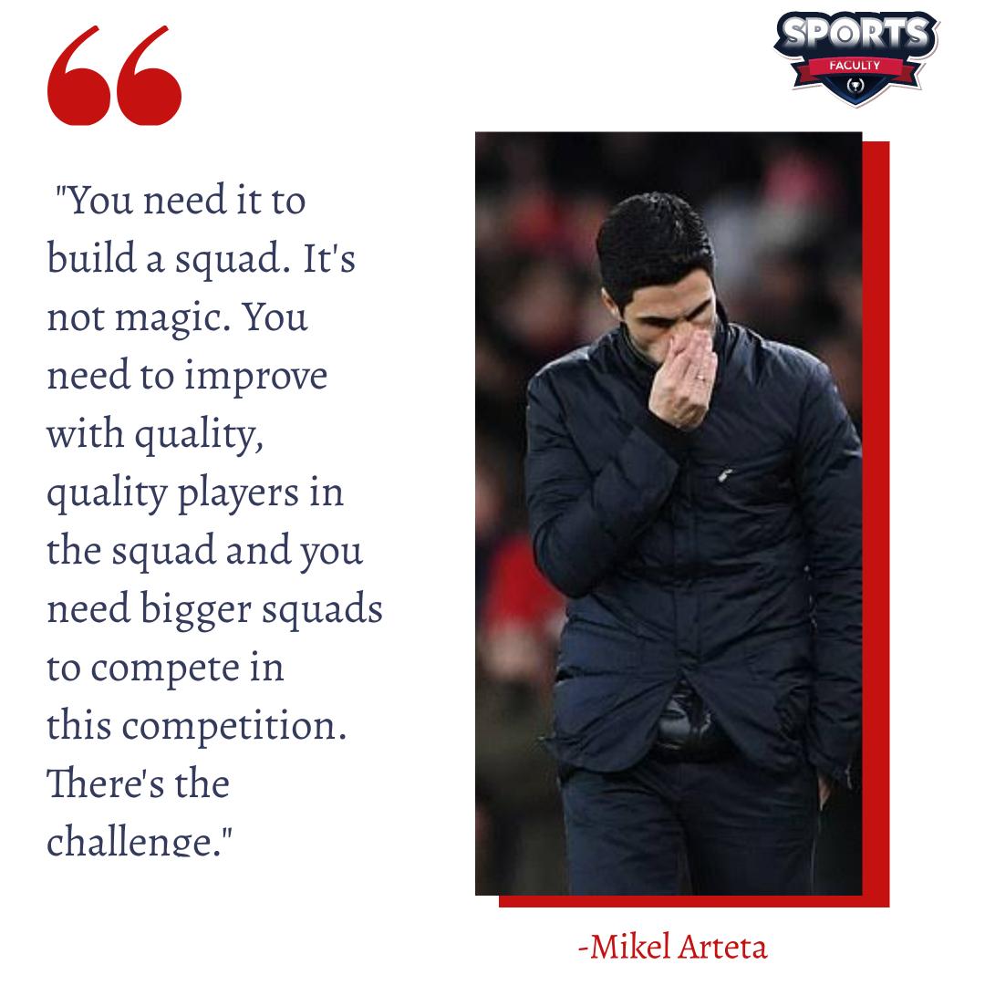 sportsfacultyng's tweet photo. Mikel Arteta raises concern about @Arsenal finances to strengthen his side in the summer transfer window.
What are your thoughts?
#Arsenal #MikelArteta #Sportsfaculty https://t.co/uV3sBsETyF