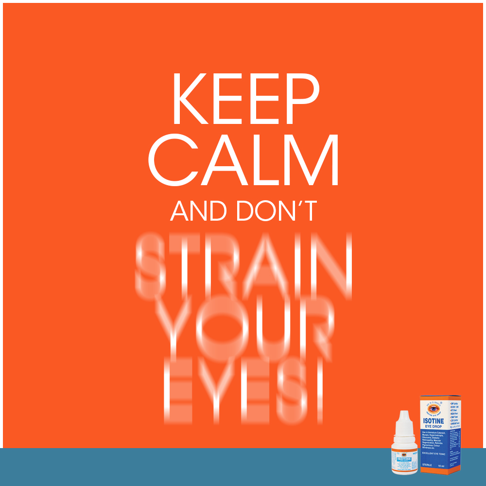 isotine's tweet photo. Too much screen time can strain your eyes and the result could be blurred vision, redness , dryness, or stressed eyes. Keep calm with Isotine, the #Ayurvedic solution for everyday relief. Always keep one by your side because #YourSightMatters https://t.co/Qq47VgfPYv