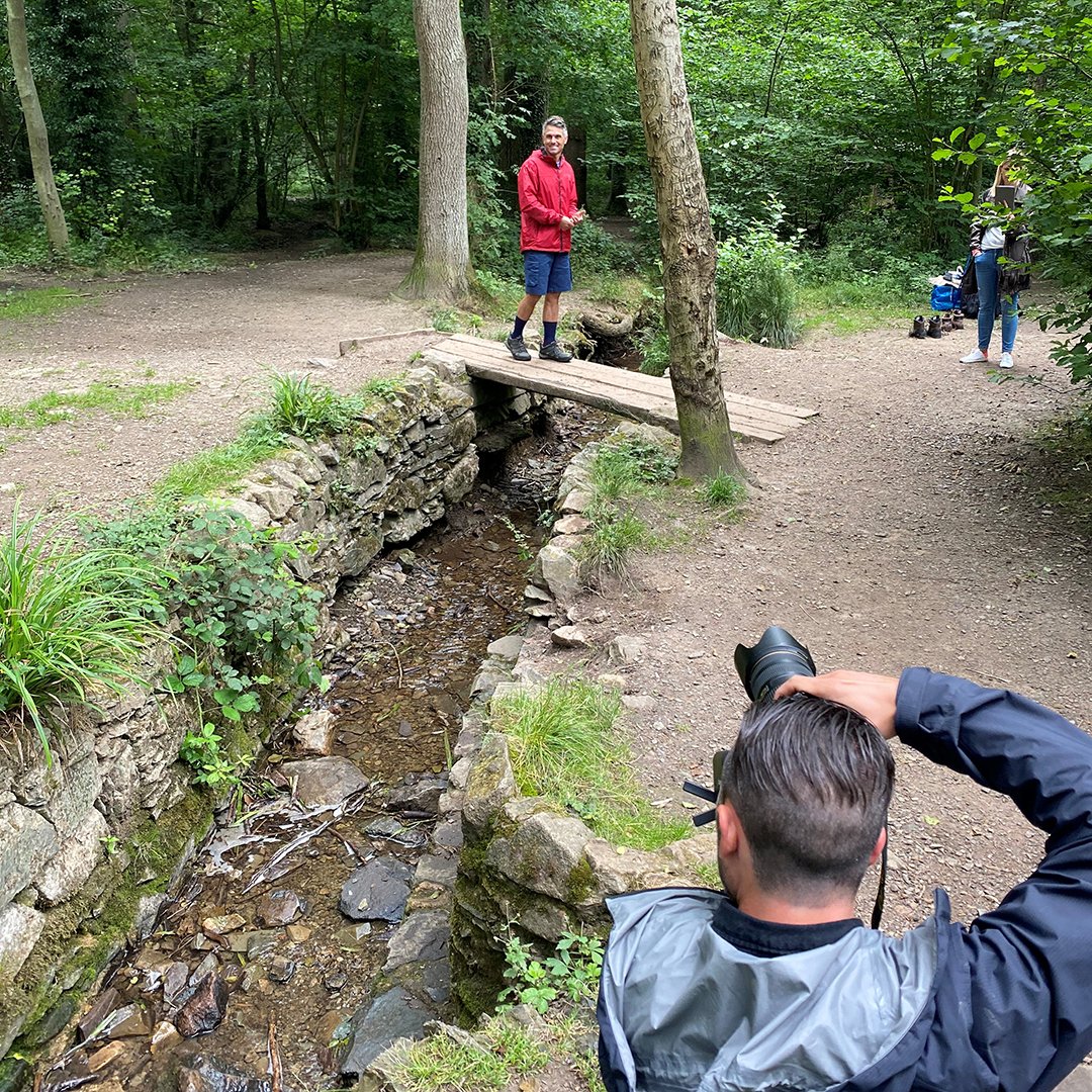 loveHJsocks's tweet photo. Great to finally be able to get out into a spot of fresh countryside air for our latest HJ Hall ProTrek™ sock photoshoot! 

#behindthescenes #socks #countryside #nature #walking #rambler https://t.co/DUXzGePXBA
