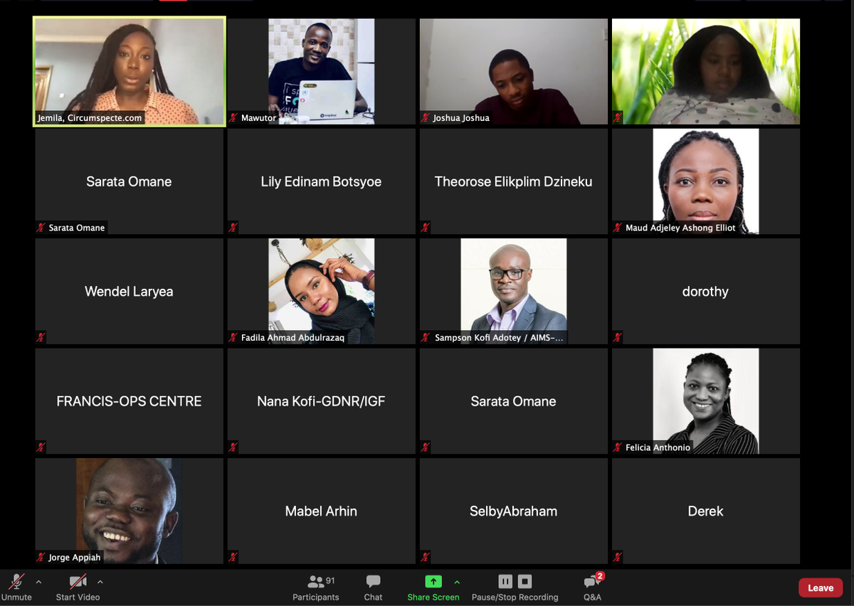 GhanaYouthIGF's tweet photo. The second workshop for the day is starting on the topic; Equipping the Youth with Digital Skills for the job market https://t.co/IM3UrksDOb