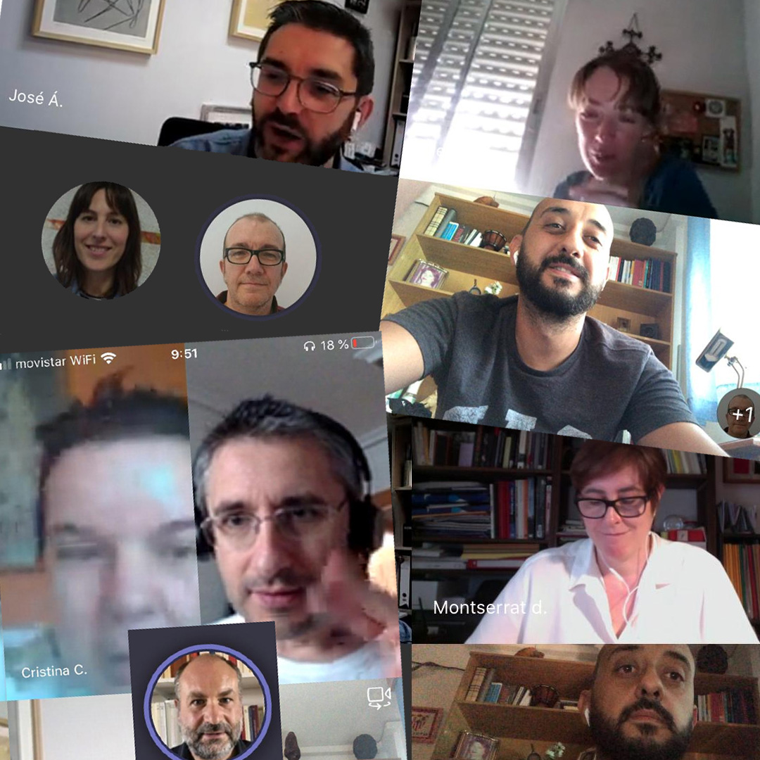 Reuniones de los Jurados de #CreaCIC 2020, el próximo martes haremos publica la resolución de los premios de Ilustración, Fotografía, Vídeo, Ilustración, Relato y Poesía <a href="/uclm_es/">Universidad de Castilla-La Mancha</a> <a href="/ViceCuencaUCLM/">Vice_Cuenca_UCLM</a> #CreaCIC #Concurso #Relato #Poesía #Vídeo #Fotografía #Ilustración