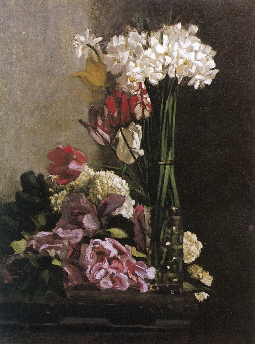 olgatuleninova's tweet photo. Jean Frederic Bazille  - French Artist 
Flowers https://t.co/5rFEiVH1uO