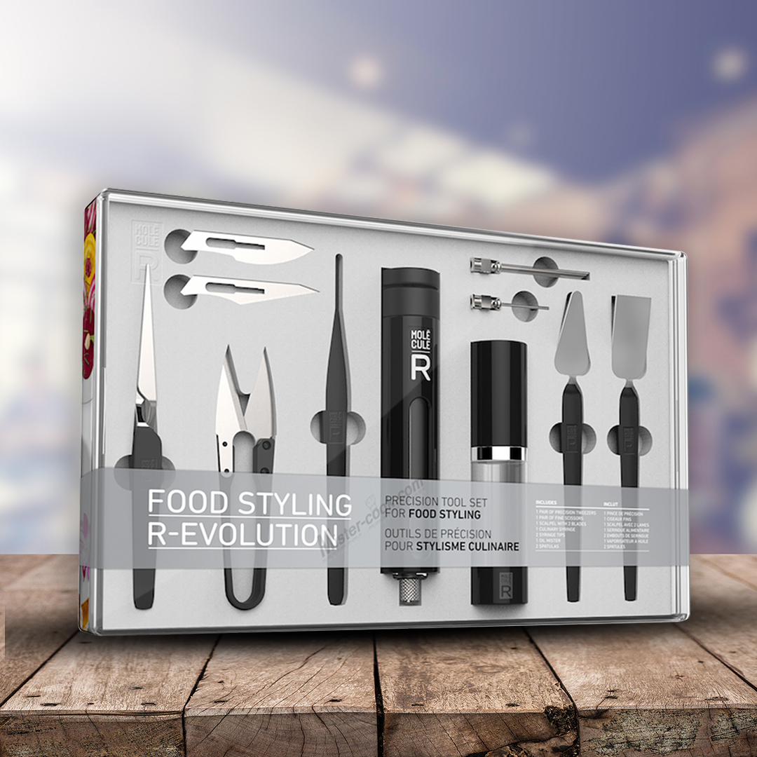 mistercookcom's tweet photo. Molècule-R Estuche R-Evolution
Kit de Estilismo Culinario que todos los amantes de la cocina estaban esperando. Encontrarás todo lo necesario para dar forma y decorar tus creaciones caseras. Contiene 11 herramientas y accesorios de fácil uso
https://t.co/7Uf9XIxckD https://t.co/CNN3LaR3pI