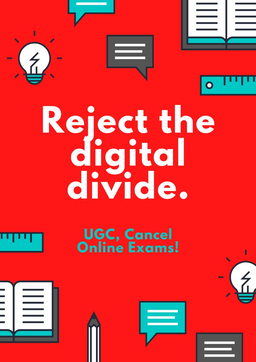 Sujan_Speak's tweet photo. #UGCCancelOnlineExams https://t.co/x2TVieUFFc