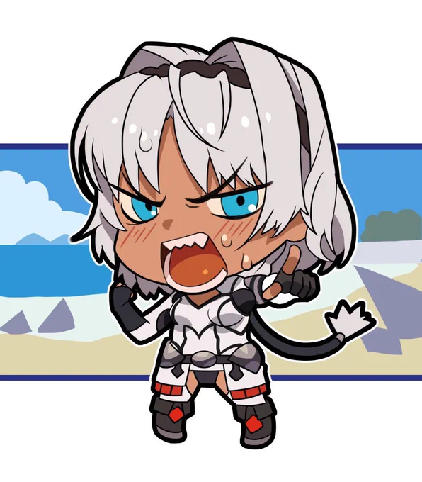 #デフォルメ絵を流してデフォルメ民を増やそう
ちびキャラもたまに描きます〜? 