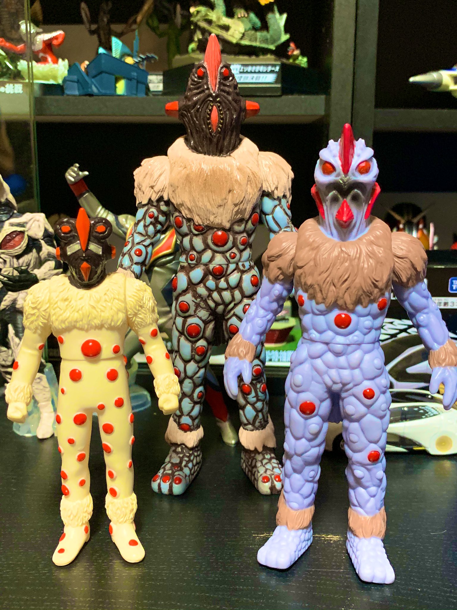 ウルトラマン 不滅の怪獣セット 心地よ 2 ナックル星人 2006年製