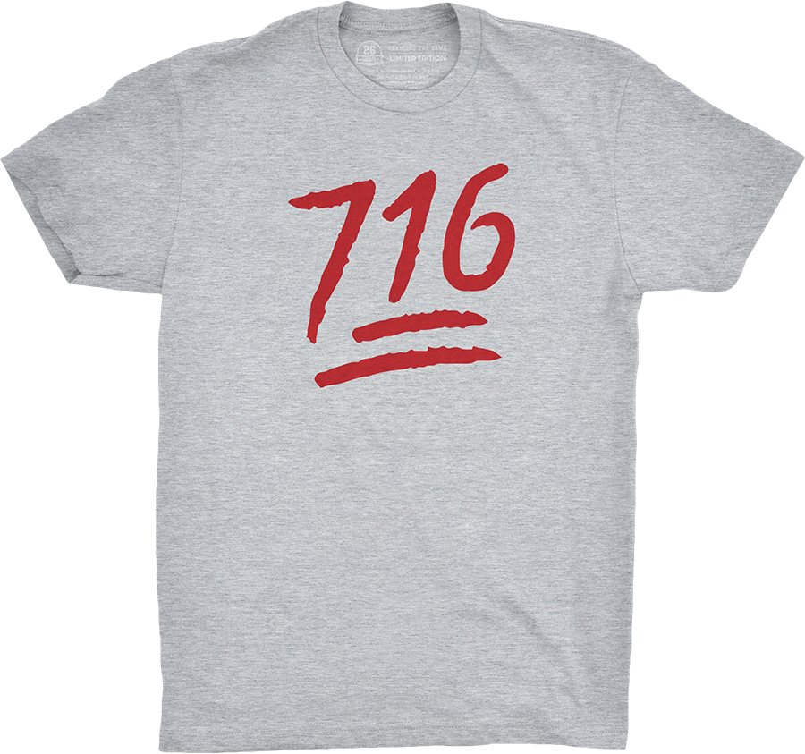And our third and final comeback design, available now through Sunday to celebrate  #716Day: “Keep it 716” https://26yw.co/keep-it-716-comeback