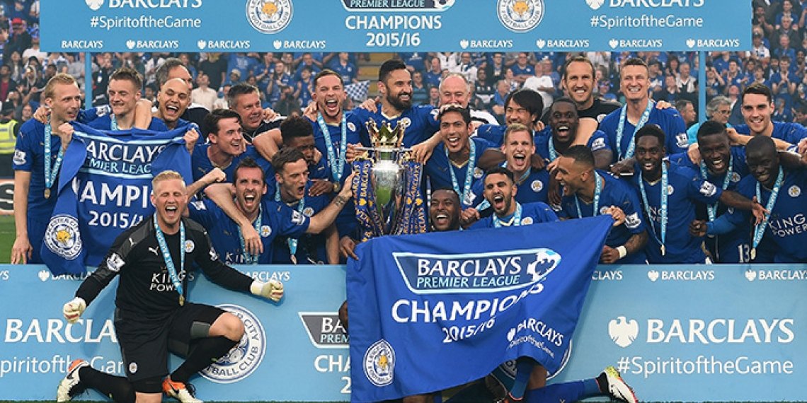 5) Leicester 2015-16